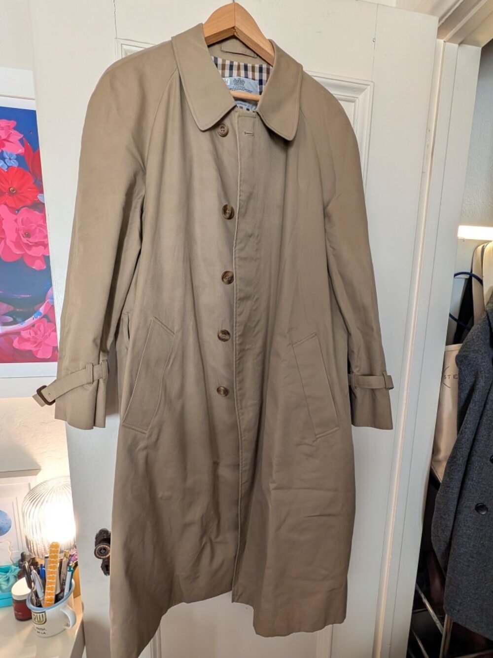 AQUASCUTUM LONDON Trench Coat / Rain Coat - US SIZE 12